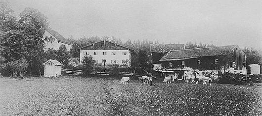 Chronik Historisches Bild des Anwesens