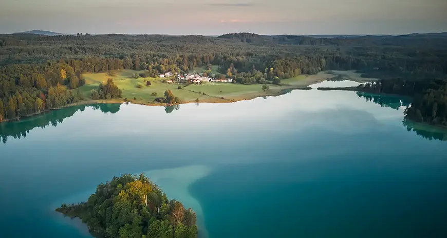 Ansicht auf den Ostersee