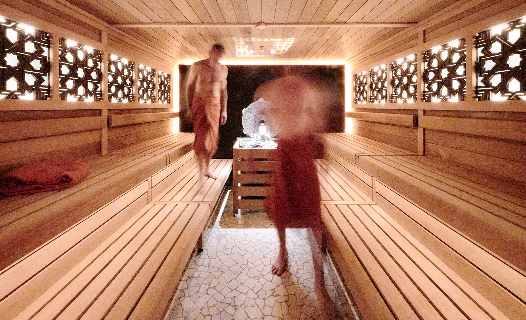 Finnische Sauna