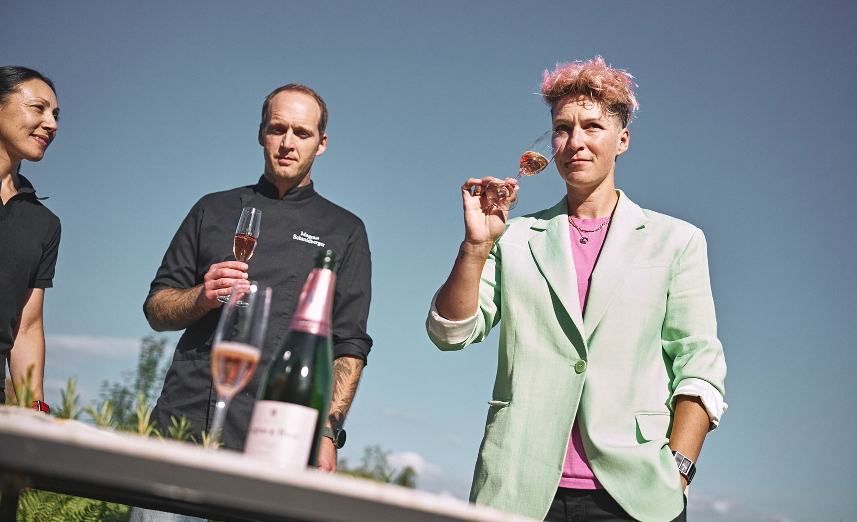 Ein Glas Champagner darf ab und zu sein. Die Sommelière Conny Ganß sucht ihn für uns aus.